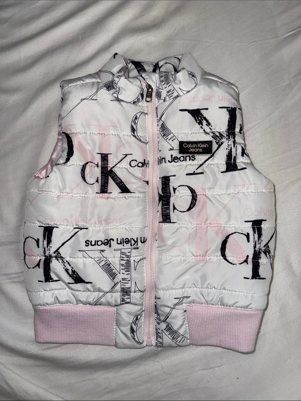18M girl puffer vest